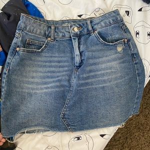 Jean skirt